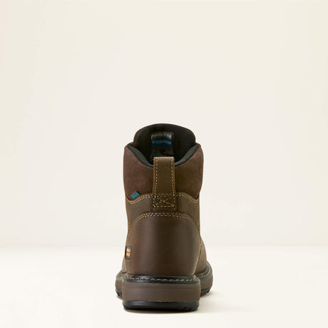 ARIAT Riveter 6" Waterproof Work Boots – Women's Composite Toe – Dark Brown