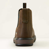 ARIAT Riveter Chelsea Waterproof Work Boots – Women's Composite Toe – Dark Brown