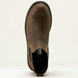 ARIAT Riveter Chelsea Waterproof Work Boots – Women's Composite Toe – Dark Brown