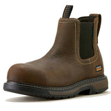 ARIAT Riveter Chelsea Waterproof Work Boots – Women's Composite Toe – Dark Brown