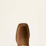 ARIAT Round Up Waterproof Wide Square Toe Western Boots – Womens – Reliable Brown