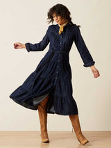 ARIAT Sahara Dress - Women's - Navy Rinse