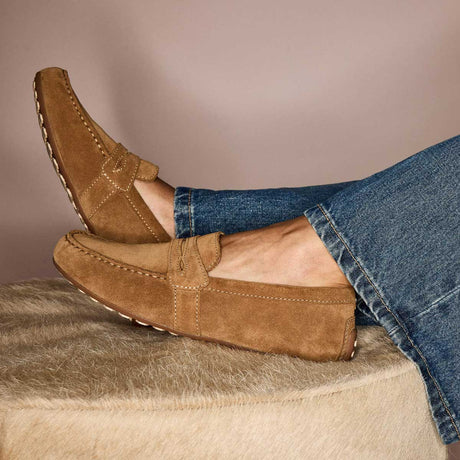 ARIAT Selene Driving Shoe - Womens - Caramel Suede