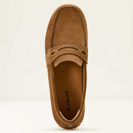 ARIAT Selene Driving Shoe - Womens - Caramel Suede