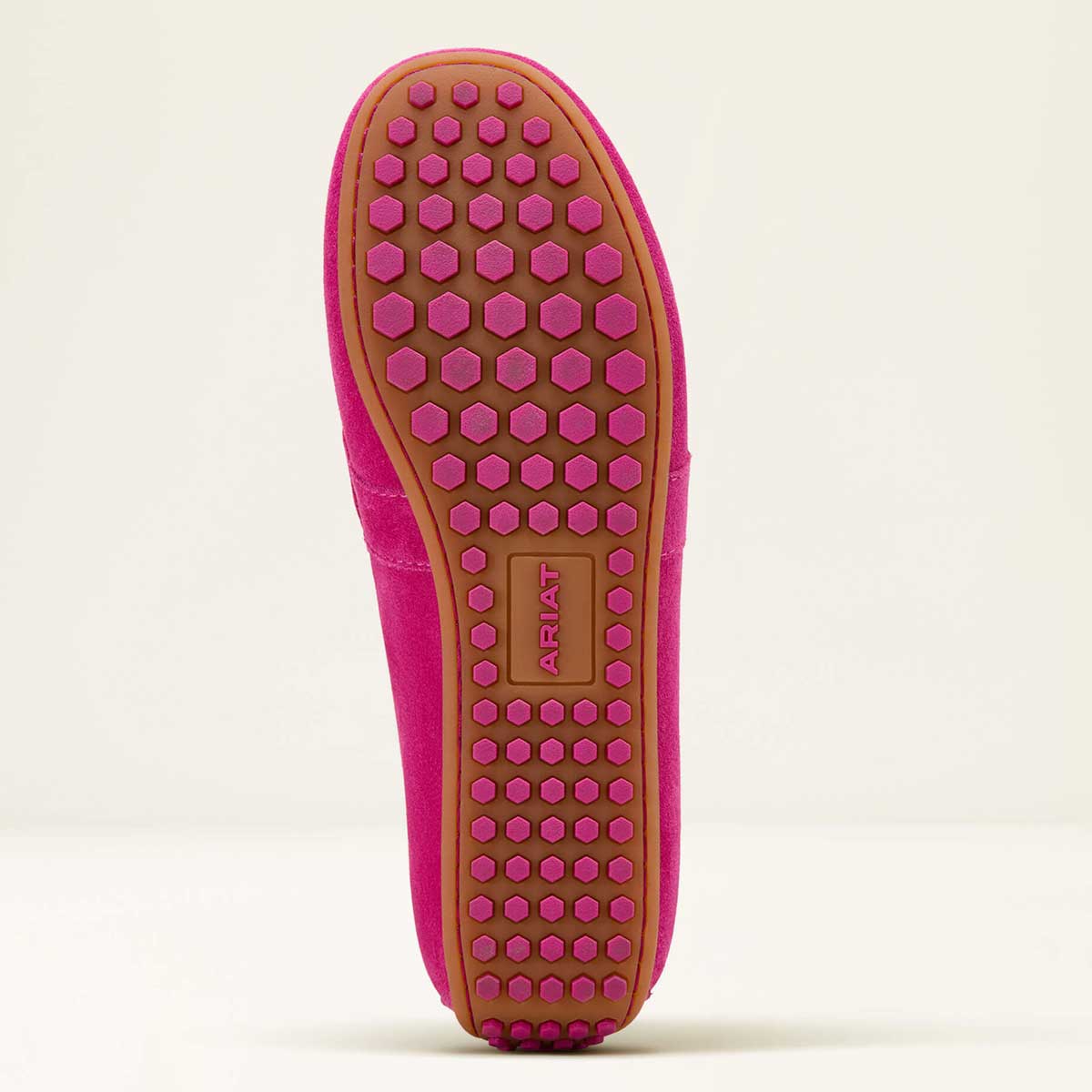 ARIAT Selene Driving Shoe - Womens - Hot Pink Suede