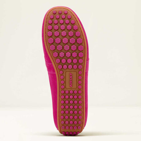 ARIAT Selene Driving Shoe - Womens - Hot Pink Suede
