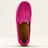 ARIAT Selene Driving Shoe - Womens - Hot Pink Suede