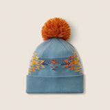 Ariat Serape Beanie in Teal Serape, back view