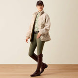 ARIAT Sherpuff Jacket - Womens - Chateau Grey
