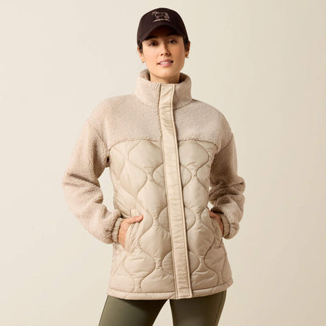 ARIAT Sherpuff Jacket - Womens - Chateau Grey