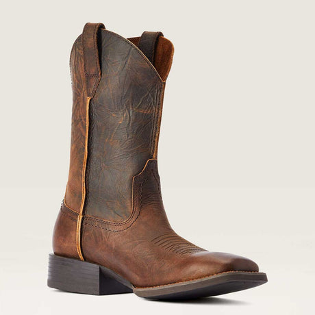 ARIAT Sport Rambler Western Cowboy Boots - Mens - Bartop Brown