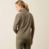 Ariat Team EQ 1/2 Zip Pullover in Kalamata, back view