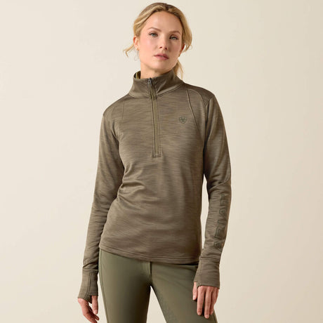 Ariat Team EQ 1/2 Zip Pullover in Kalamata, front view