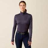 Ariat Team EQ 1/2 Zip Pullover in Odyssey Grey, front view