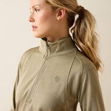 Ariat Team EQ 1/2 Zip Pullover in Winter Twig, detail view 1