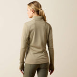 Ariat Team EQ 1/2 Zip Pullover in Winter Twig, back view