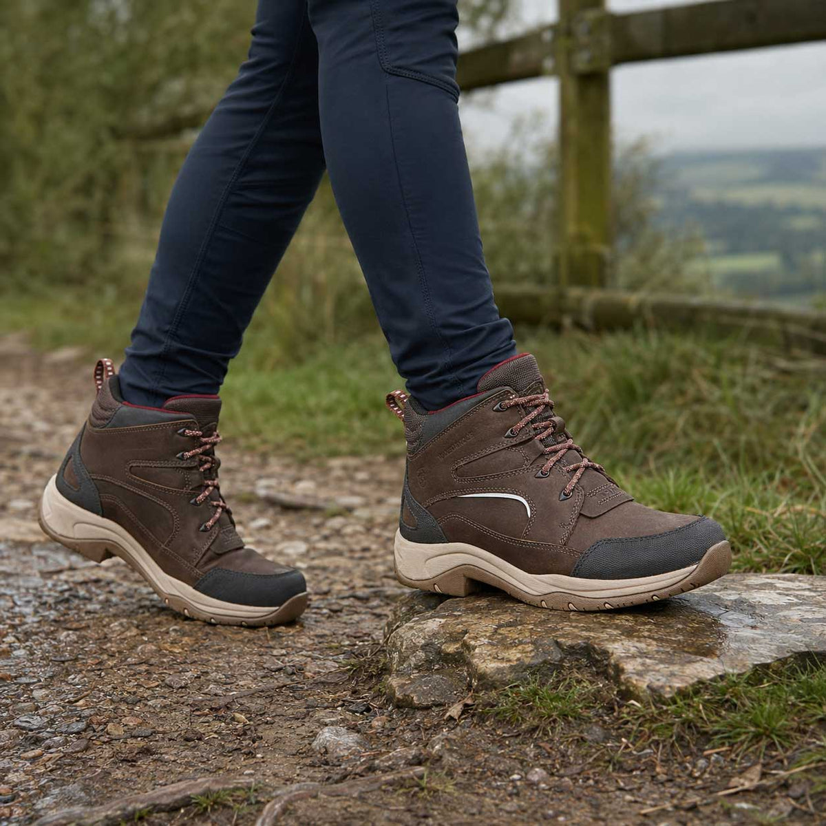 ARIAT Telluride II Boots - Womens Waterproof H20 - Dark Brown