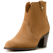 Load image into Gallery viewer, ARIAT Tilbury Ankle Western Boots - Womens - Carmel Suede
