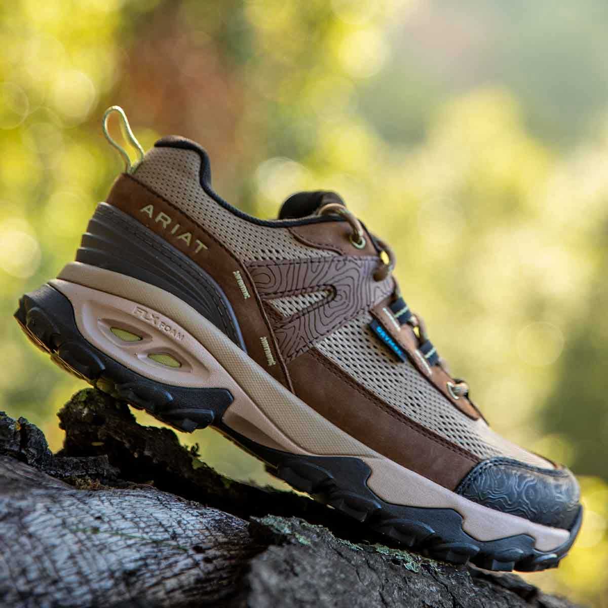 ARIAT Traverse Low H20 Waterproof Shoes - Womens - Brown Bark