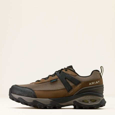 ARIAT Traverse Low Waterproof Hiking Shoe - Mens - Brown Bark