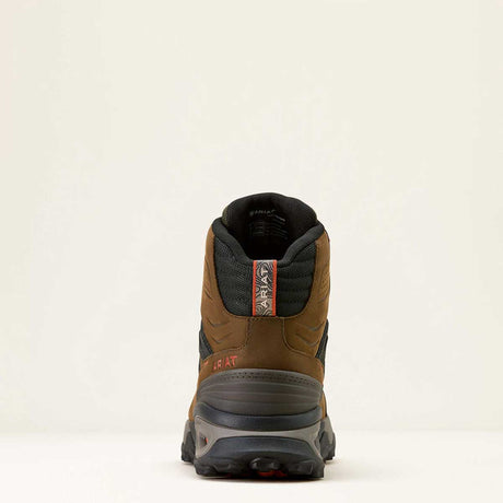 ARIAT Traverse Mid H20 Waterproof Boots - Mens - Brown Bark / Evergreen