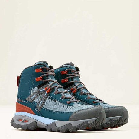 ARIAT Traverse Mid H20 Waterproof Boots - Womens - Blue Depths