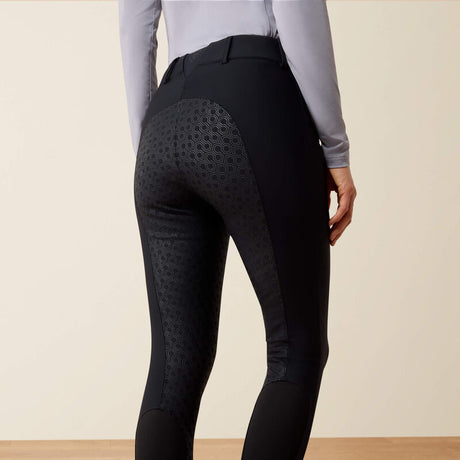 Ariat Troika Waterproof Full Seat Breeches in Black, detail view 1
