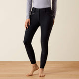 Ariat Troika Waterproof Full Seat Breeches in Black, detail view 4