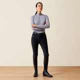 Ariat Troika Waterproof Full Seat Breeches in Black, full outfit view