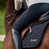 Ariat Troika Waterproof Full Seat Breeches in Black, lifestyle view