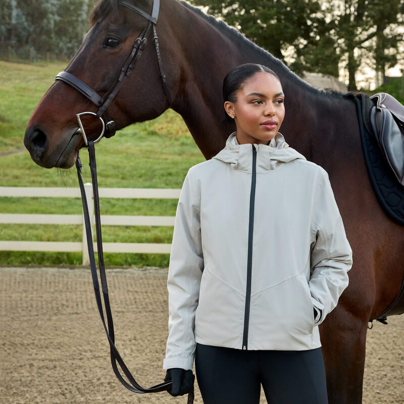 ARIAT Troika Waterproof Jacket - Womens - Chateau Grey