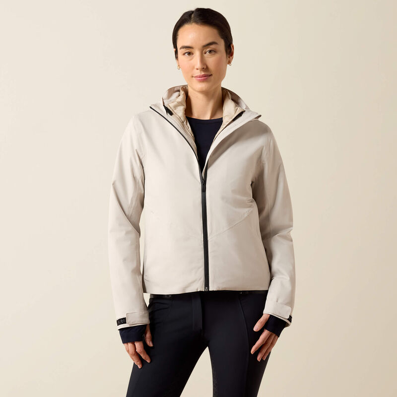 ARIAT Troika Waterproof Jacket - Womens - Chateau Grey