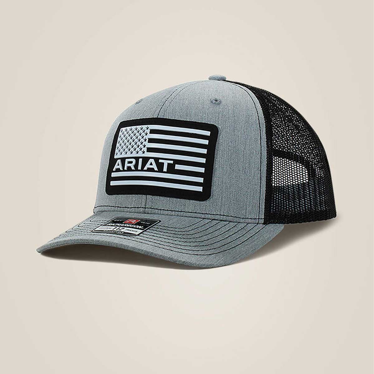 ARIAT USA Patch Logo Cap - Mens - Grey