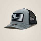 ARIAT USA Patch Logo Cap - Mens - Grey