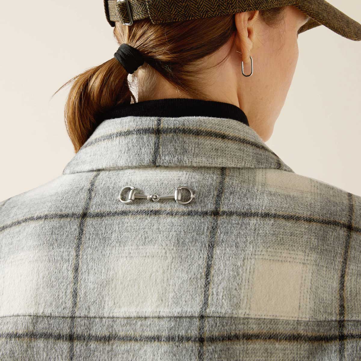 ARIAT Warrington Wool Jacket - Women's - Grey Plaid