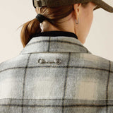 ARIAT Warrington Wool Jacket - Women's - Grey Plaid