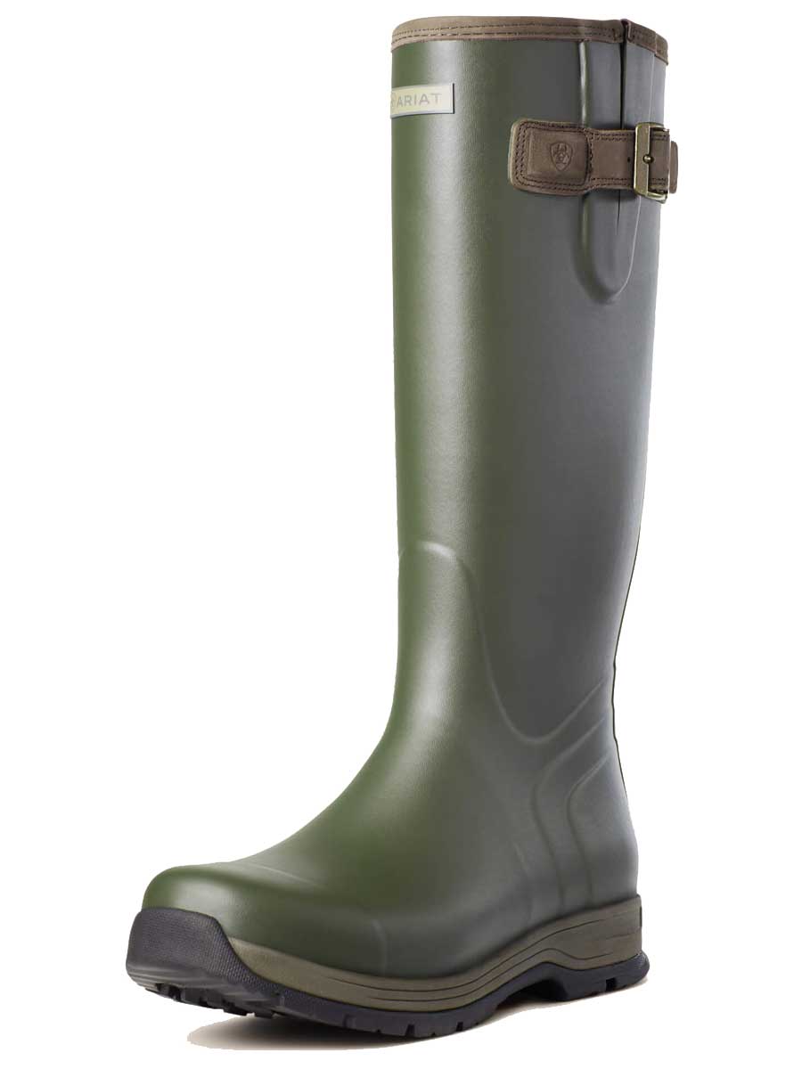 ARIAT Wellies - Mens Burford Boots - Olive Night