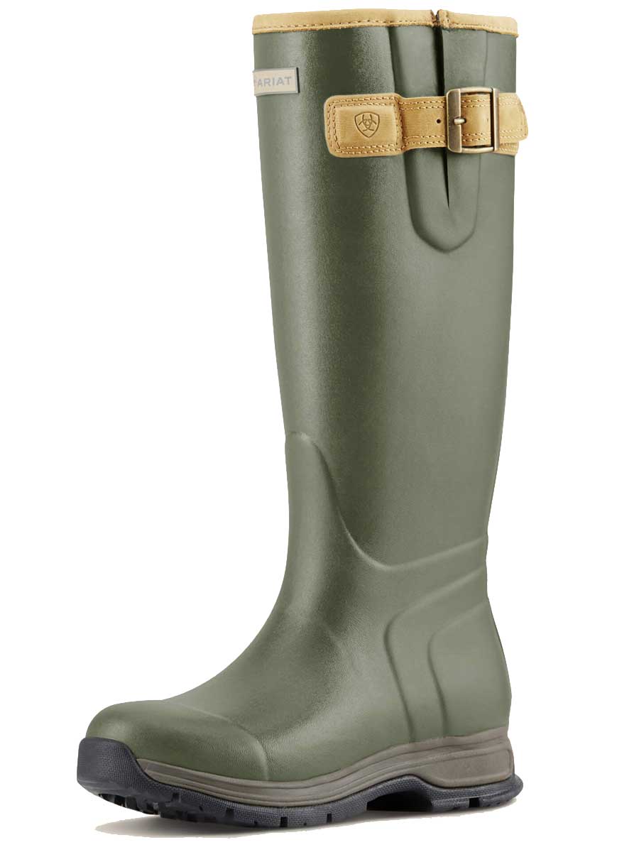 ARIAT Wellies - Womens Burford Boots - Olive Green