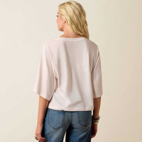 ARIAT Western Wanderlust T-Shirt - Womens - Sea Salt
