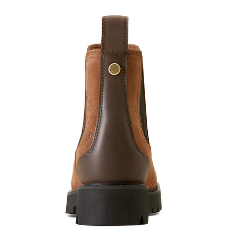 50% OFF - ARIAT Wexford Lug H2O Waterproof Chelsea Boots - Womens - Dark Earth - Size: UK 8.5