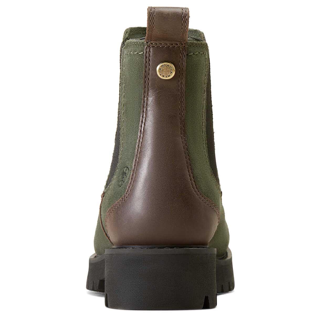 ARIAT Wexford Lug H2O Waterproof Chelsea Boots - Womens - Forest Night