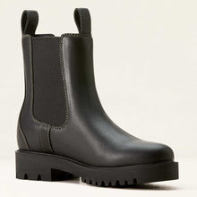 Load image into Gallery viewer, ARIAT Wexford Lug Mid Waterproof Chelsea Boots - Womens - Jet Black
