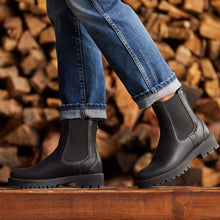 Load image into Gallery viewer, ARIAT Wexford Lug Mid Waterproof Chelsea Boots - Womens - Jet Black
