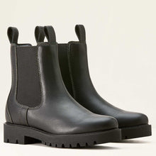 Load image into Gallery viewer, ARIAT Wexford Lug Mid Waterproof Chelsea Boots - Womens - Jet Black
