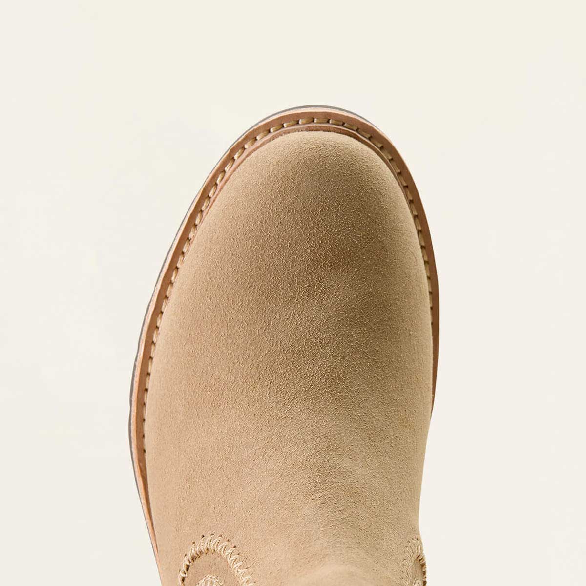 ARIAT Wexford Whipstitch Chelsea Boots - Womens -  Camel Suede