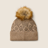 Ariat Willow Beanie in Earth Heather, back view