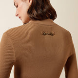 Ariat Winsthorpe Sweater in Tiger's Eye, detail view 1