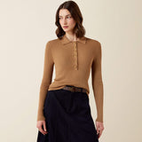 Ariat Winsthorpe Sweater in Tiger's Eye, front view