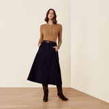 Ariat Winsthorpe Sweater in Tiger's Eye, full outfit view