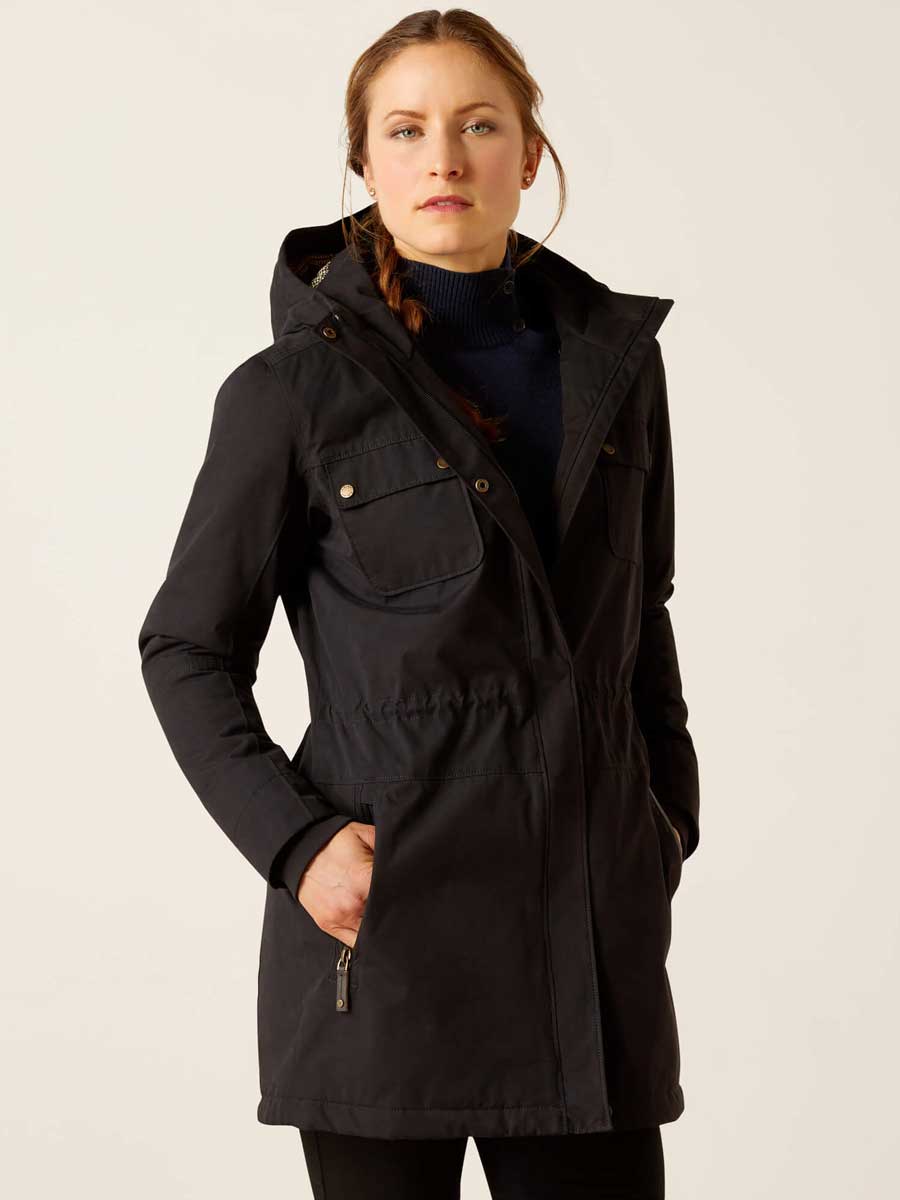 ARIAT Women's Argentium Parka Jacket - Black